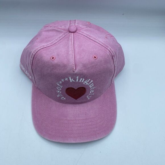 Sex and the City Hat Pink Abosof**kinglutely Adult OSFA HBO TV Show Promo NWOT